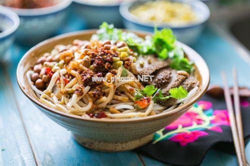吃桂林米粉发朋友圈的说说22句