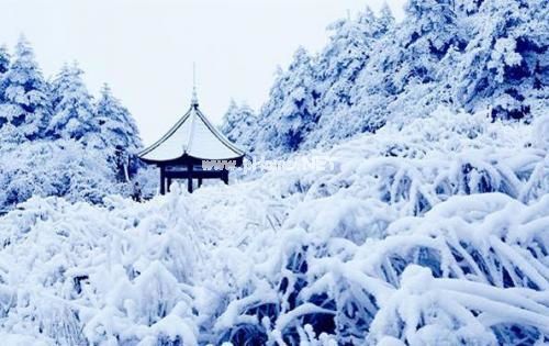 雪景发朋友圈配一句话 配雪景的唯美文字