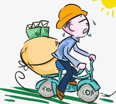 关于赞美快递员的文案短句 快递员很累很辛苦的说说