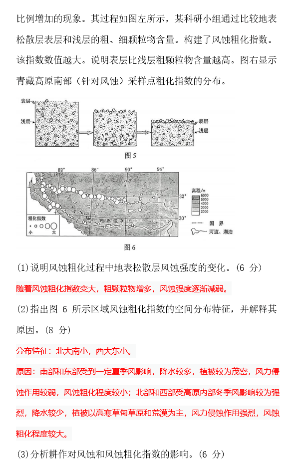 四川2023高考文综试卷答案