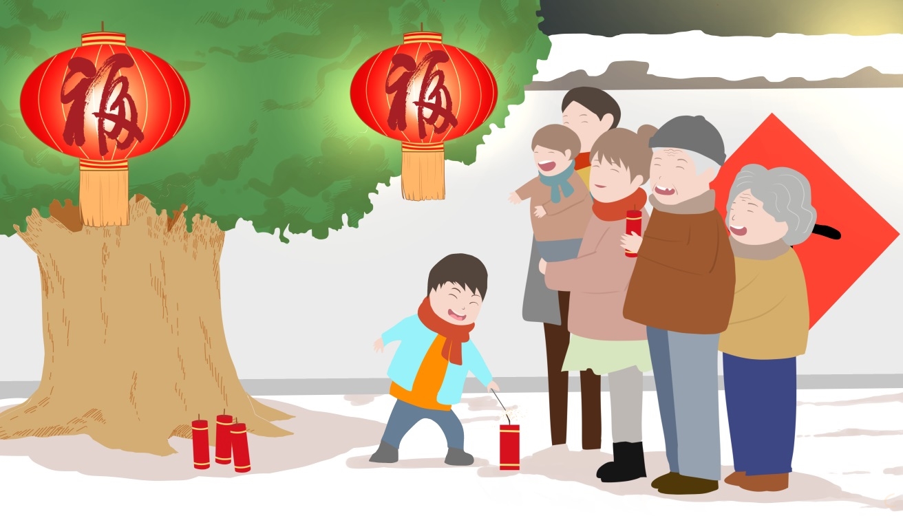 迎接春节的<a href=/xueshengzuowen/ target=_blank class=infotextkey>作文</a>600字